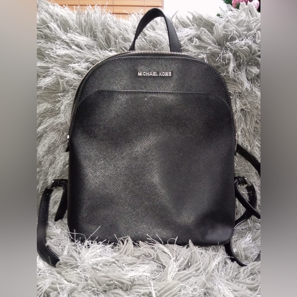 Michael Kors black backpack